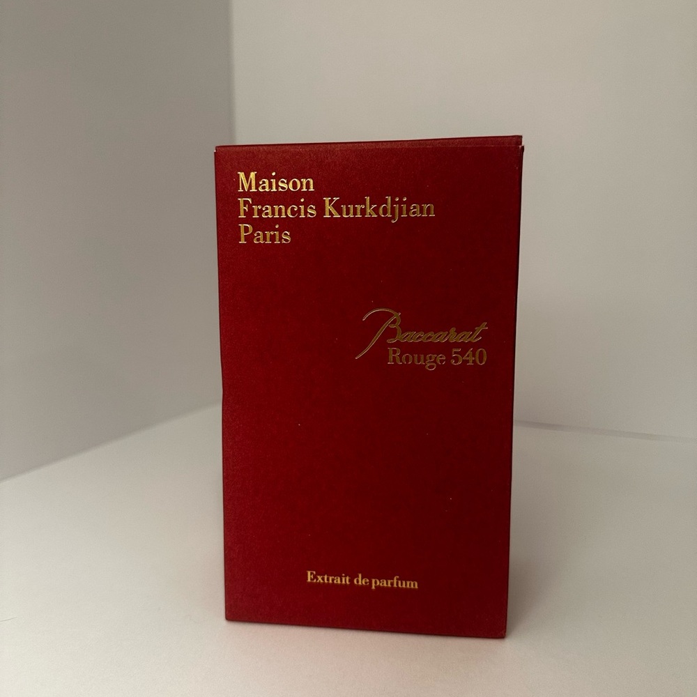 Maison Francis Kurkdjian Rouge 540 Extrait - Red and Gold